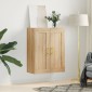 vidaXL Ντουλάπι Επιτοίχιο Sonoma Δρυς 69,5 x 34 x 90 εκ. Επεξεργ. Ξύλο