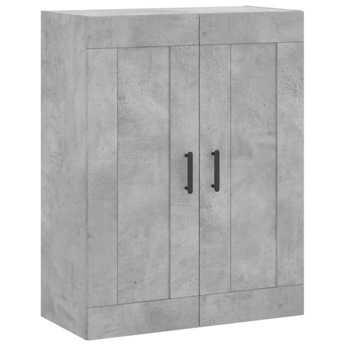 vidaXL Ντουλάπι Επιτοίχιο Γκρι Σκυροδεμ. 69,5x34x90 εκ. Επεξεργ. Ξύλο