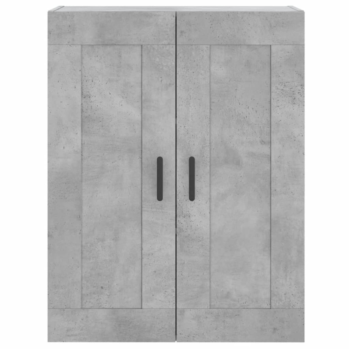 vidaXL Ντουλάπι Επιτοίχιο Γκρι Σκυροδεμ. 69,5x34x90 εκ. Επεξεργ. Ξύλο