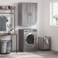 vidaXL Ντουλάπι Επιτοίχιο Γκρι Sonoma 69,5 x 34 x 90 εκ. Επεξεργ. Ξύλο