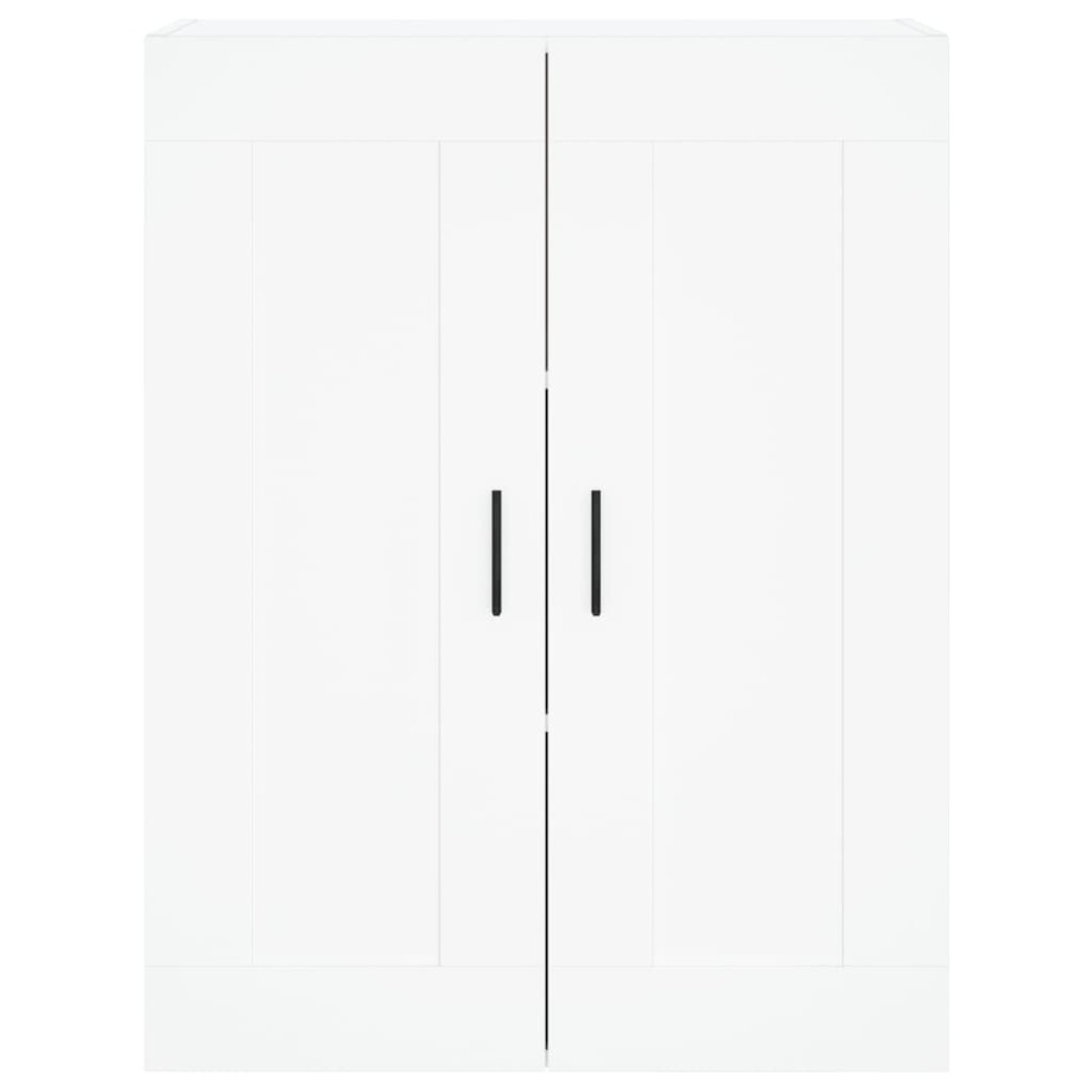 vidaXL Ντουλάπι Τοίχου Λευκό 69,5 x 34 x 90 εκ. από Επεξεργασμένο Ξύλο