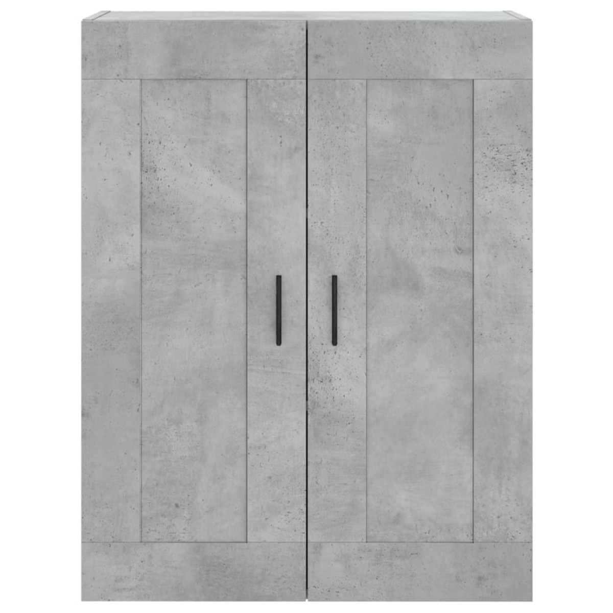 vidaXL Ντουλάπι Επιτοίχιο Γκρι Σκυροδεμ. 69,5x34x90 εκ. Επεξεργ. Ξύλο