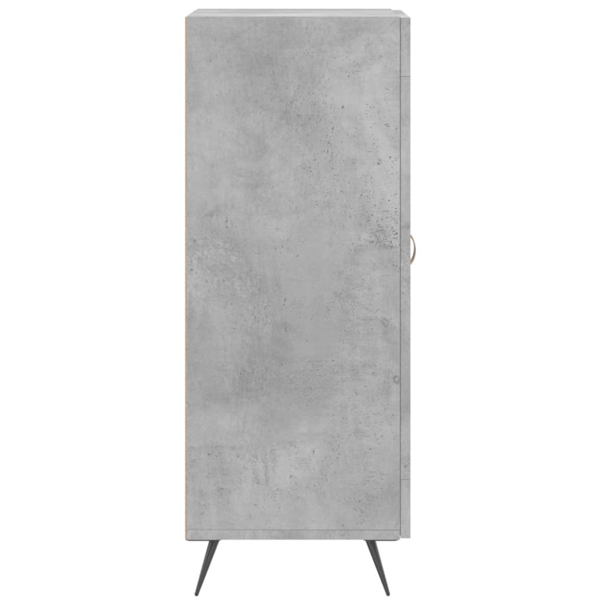 vidaXL Ντουλάπι Γκρι Σκυροδέματος 34,5x34x90 εκ. Επεξεργασμένο Ξύλο