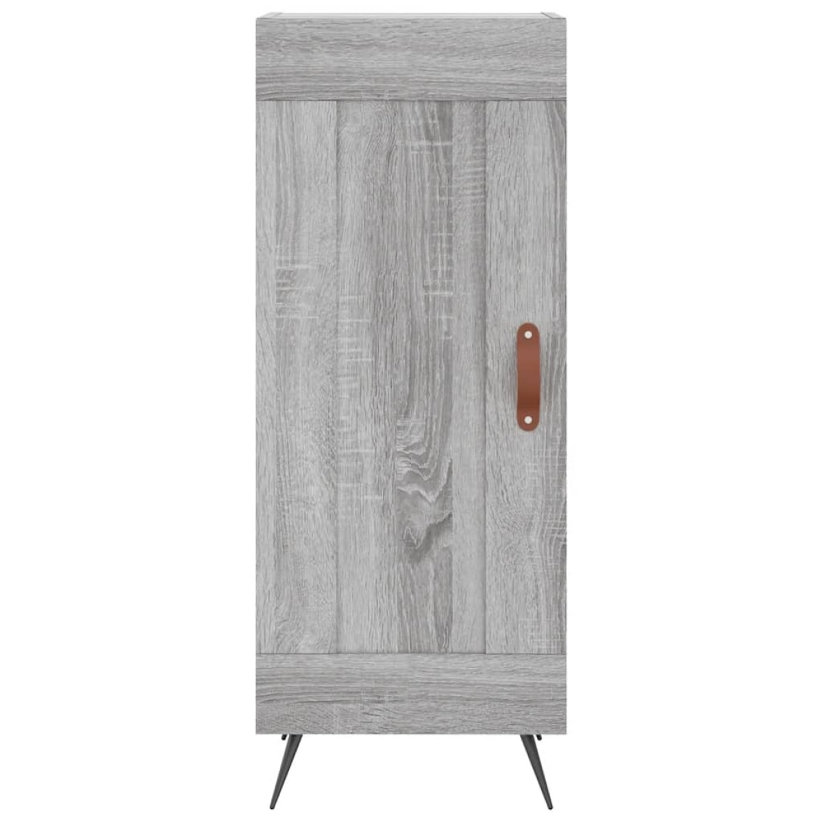 vidaXL Ντουλάπι Γκρι Sonoma 34,5x34x90 εκ. από Επεξεργασμένο Ξύλο
