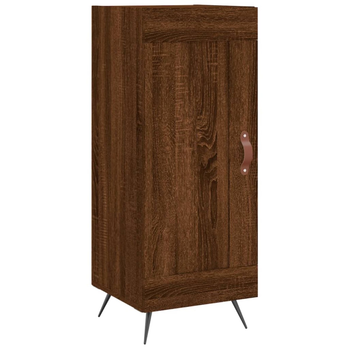 vidaXL Ντουλάπι Καφέ Δρυς 34,5 x 34 x 90 εκ. Επεξεργασμένο Ξύλο