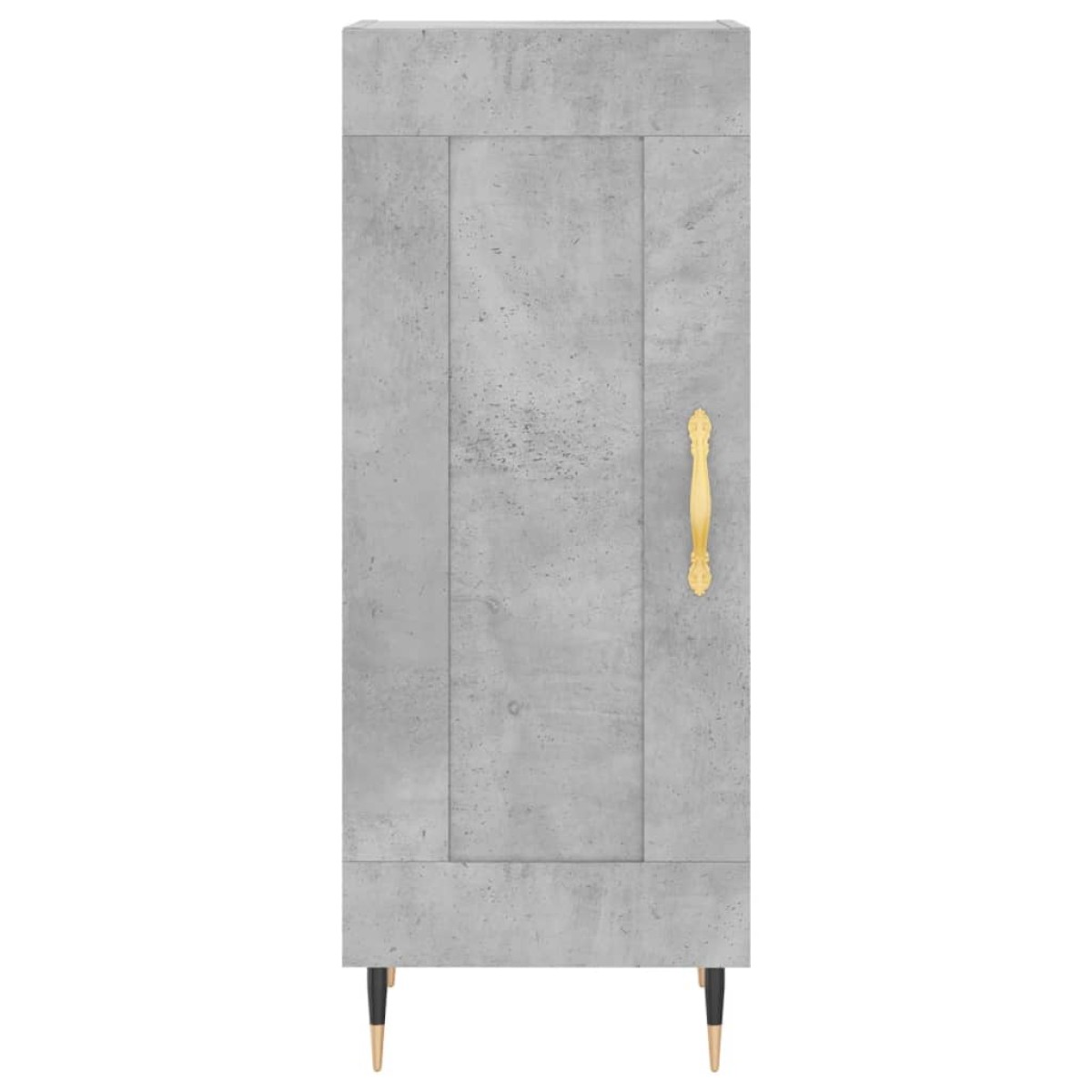 vidaXL Ντουλάπι Γκρι Σκυροδέματος 34,5x34x90 εκ. Επεξεργασμένο Ξύλο