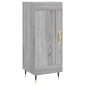 vidaXL Ντουλάπι Γκρι Sonoma 34,5x34x90 εκ. από Επεξεργασμένο Ξύλο