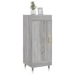vidaXL Ντουλάπι Γκρι Sonoma 34,5x34x90 εκ. από Επεξεργασμένο Ξύλο