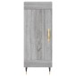 vidaXL Ντουλάπι Γκρι Sonoma 34,5x34x90 εκ. από Επεξεργασμένο Ξύλο