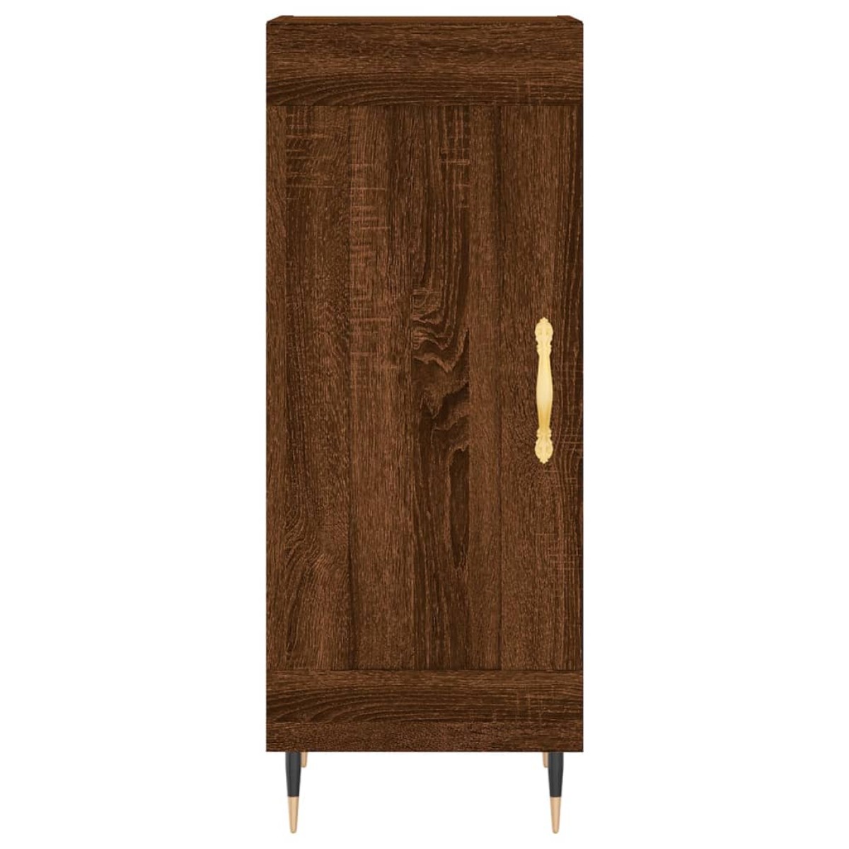vidaXL Ντουλάπι Καφέ Δρυς 34,5 x 34 x 90 εκ. Επεξεργασμένο Ξύλο