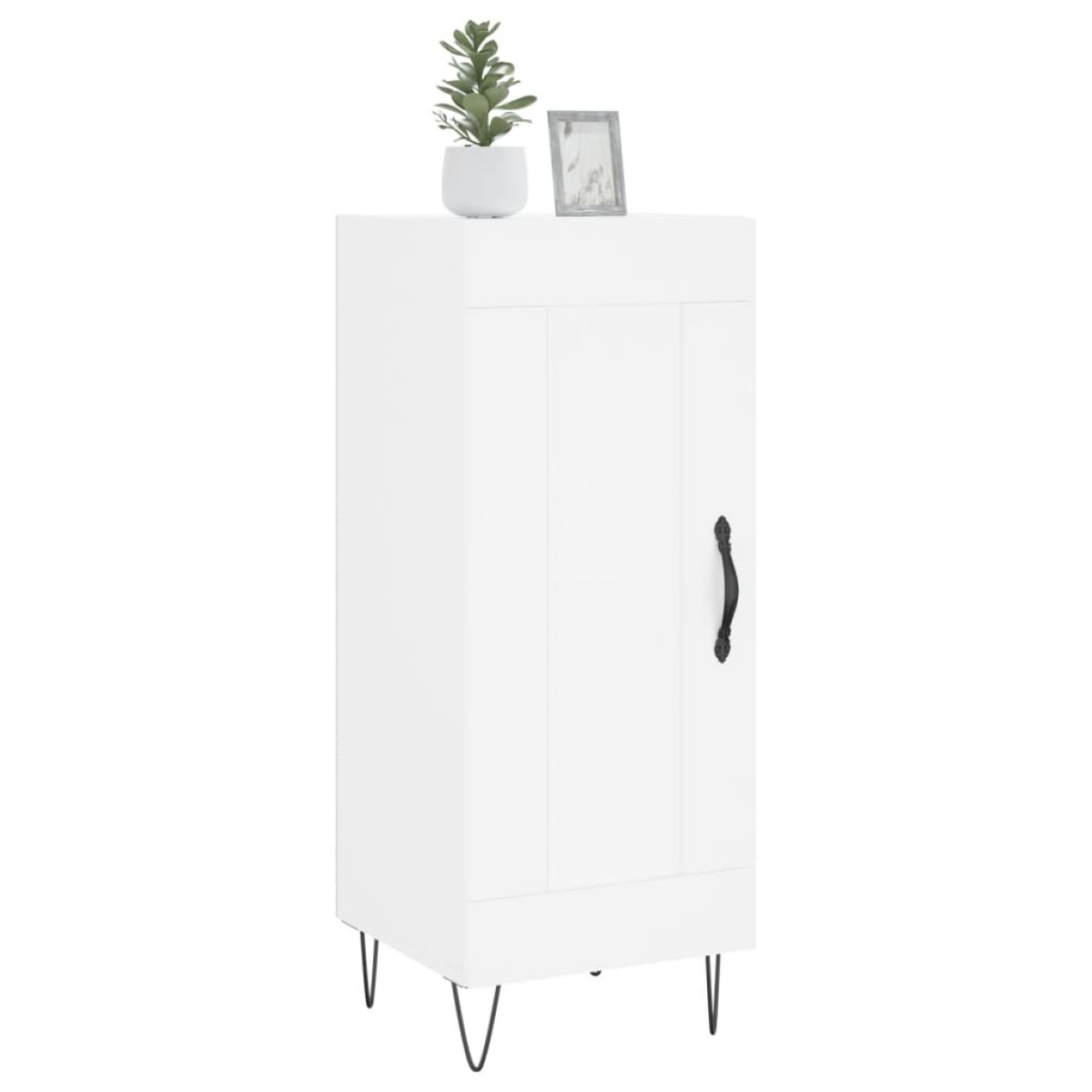 vidaXL Ντουλάπι Λευκό 34,5 x 34 x 90 εκ. από Επεξεργασμένο Ξύλο