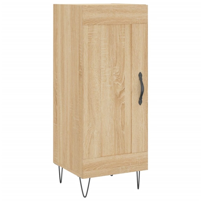 vidaXL Ντουλάπι Sonoma Δρυς 34,5x34x90 εκ. από Επεξεργασμένο Ξύλο