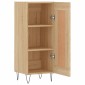 vidaXL Ντουλάπι Sonoma Δρυς 34,5x34x90 εκ. από Επεξεργασμένο Ξύλο