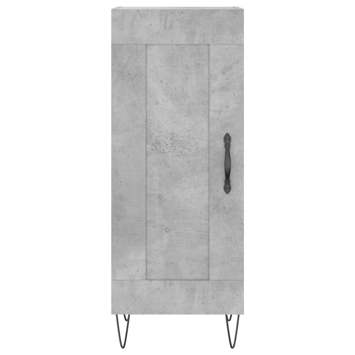 vidaXL Ντουλάπι Γκρι Σκυροδέματος 34,5x34x90 εκ. Επεξεργασμένο Ξύλο
