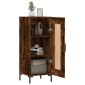 vidaXL Ντουλάπι Καπνιστή Δρυς 34,5 x 34 x 90 εκ. Επεξεργασμένο Ξύλο