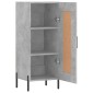 vidaXL Ντουλάπι Γκρι Σκυροδέματος 34,5x34x90 εκ. Επεξεργασμένο Ξύλο