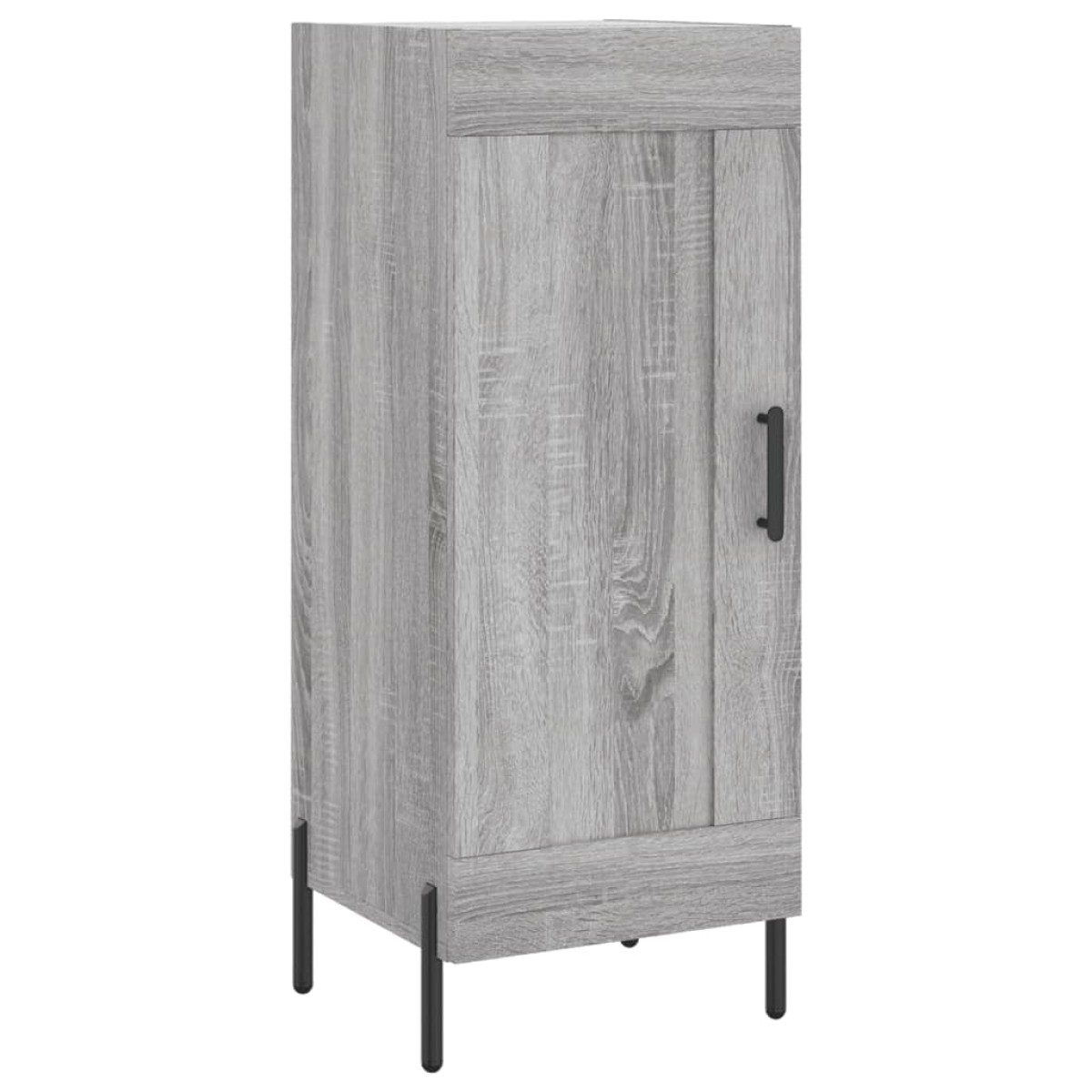 vidaXL Ντουλάπι Γκρι Sonoma 34,5x34x90 εκ. από Επεξεργασμένο Ξύλο