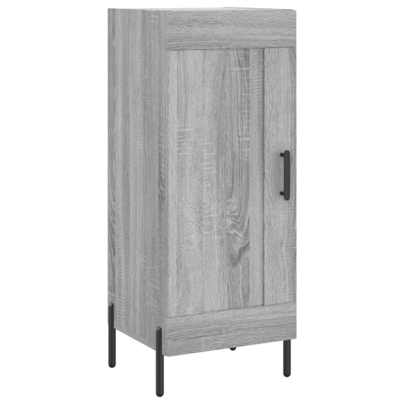 vidaXL Ντουλάπι Γκρι Sonoma 34,5x34x90 εκ. από Επεξεργασμένο Ξύλο