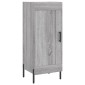 vidaXL Ντουλάπι Γκρι Sonoma 34,5x34x90 εκ. από Επεξεργασμένο Ξύλο