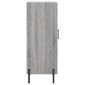 vidaXL Ντουλάπι Γκρι Sonoma 34,5x34x90 εκ. από Επεξεργασμένο Ξύλο