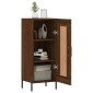 vidaXL Ντουλάπι Καφέ Δρυς 34,5 x 34 x 90 εκ. Επεξεργασμένο Ξύλο