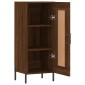 vidaXL Ντουλάπι Καφέ Δρυς 34,5 x 34 x 90 εκ. Επεξεργασμένο Ξύλο