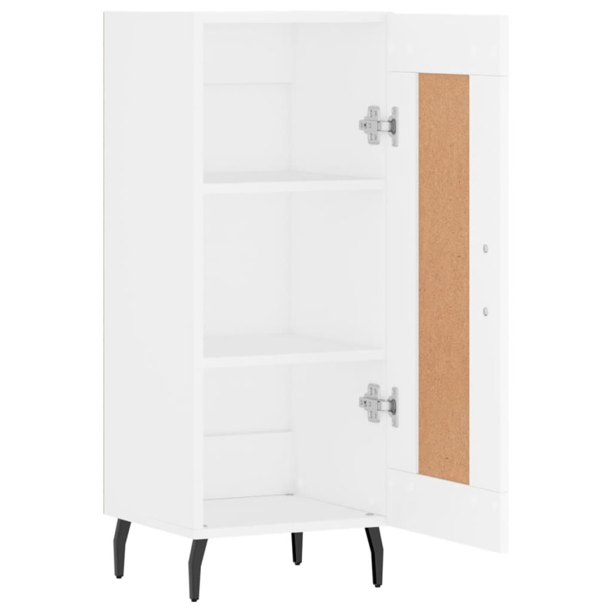 vidaXL Ντουλάπι Λευκό 34,5 x 34 x 90 εκ. από Επεξεργασμένο Ξύλο