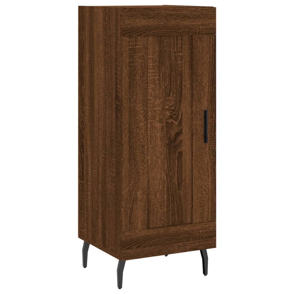 vidaXL Ντουλάπι Καφέ Δρυς 34,5 x 34 x 90 εκ. Επεξεργασμένο Ξύλο