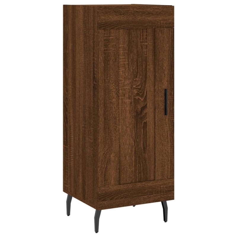 vidaXL Ντουλάπι Καφέ Δρυς 34,5 x 34 x 90 εκ. Επεξεργασμένο Ξύλο