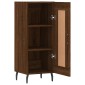 vidaXL Ντουλάπι Καφέ Δρυς 34,5 x 34 x 90 εκ. Επεξεργασμένο Ξύλο