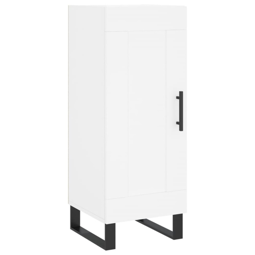 vidaXL Ντουλάπι Λευκό 34,5 x 34 x 90 εκ. από Επεξεργασμένο Ξύλο
