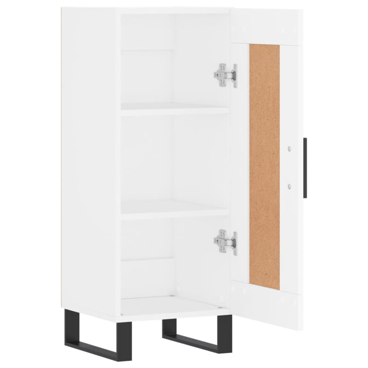 vidaXL Ντουλάπι Λευκό 34,5 x 34 x 90 εκ. από Επεξεργασμένο Ξύλο