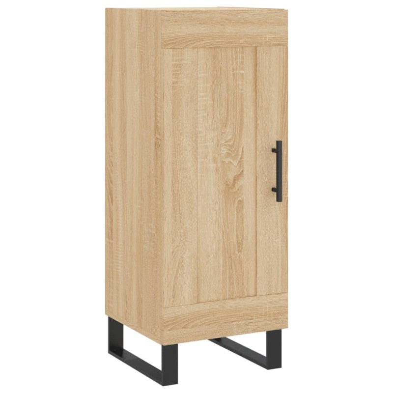 vidaXL Ντουλάπι Sonoma Δρυς 34,5x34x90 εκ. από Επεξεργασμένο Ξύλο