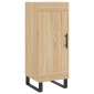 vidaXL Ντουλάπι Sonoma Δρυς 34,5x34x90 εκ. από Επεξεργασμένο Ξύλο