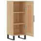 vidaXL Ντουλάπι Sonoma Δρυς 34,5x34x90 εκ. από Επεξεργασμένο Ξύλο