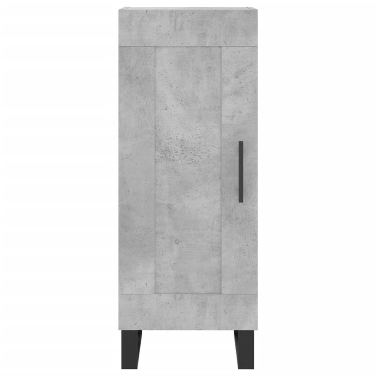 vidaXL Ντουλάπι Γκρι Σκυροδέματος 34,5x34x90 εκ. Επεξεργασμένο Ξύλο