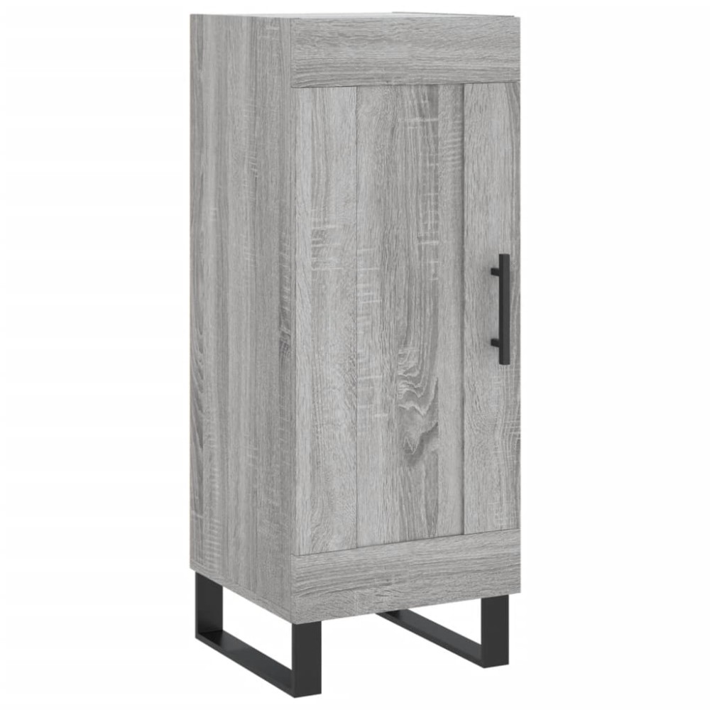 vidaXL Ντουλάπι Γκρι Sonoma 34,5x34x90 εκ. από Επεξεργασμένο Ξύλο