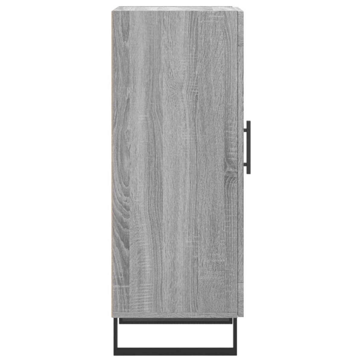 vidaXL Ντουλάπι Γκρι Sonoma 34,5x34x90 εκ. από Επεξεργασμένο Ξύλο
