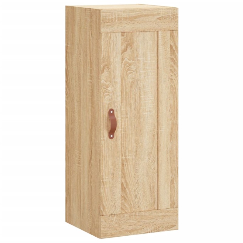 vidaXL Ντουλάπι Τοίχου Sonoma Δρυς 34,5 x 34 x 90 εκ. Επεξεργ. Ξύλο