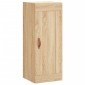 vidaXL Ντουλάπι Τοίχου Sonoma Δρυς 34,5 x 34 x 90 εκ. Επεξεργ. Ξύλο