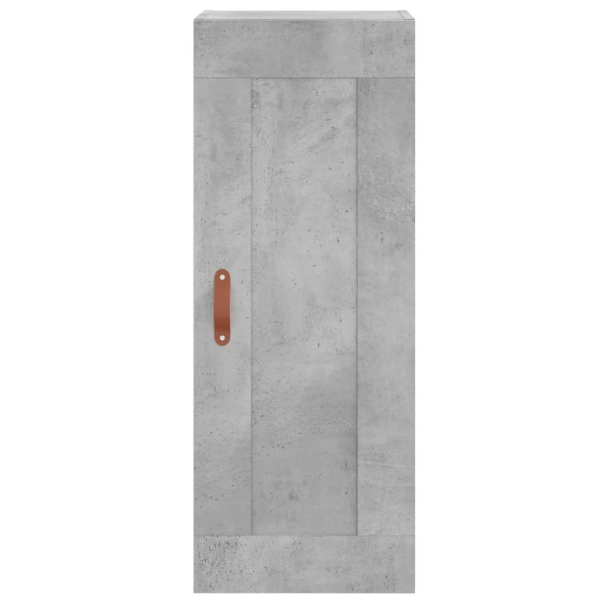 vidaXL Ντουλάπι Τοίχου Γκρι Σκυροδέματος 34,5x34x90 εκ. Επεξεργ. Ξύλο