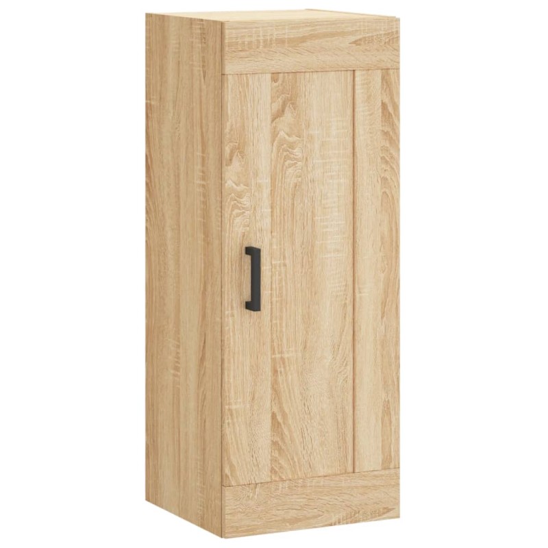 vidaXL Ντουλάπι Τοίχου Sonoma Δρυς 34,5 x 34 x 90 εκ. Επεξεργ. Ξύλο