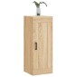 vidaXL Ντουλάπι Τοίχου Sonoma Δρυς 34,5 x 34 x 90 εκ. Επεξεργ. Ξύλο
