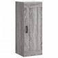 vidaXL Ντουλάπι Τοίχου Γκρι Sonoma 34,5 x 34 x 90 εκ. Επεξεργ. Ξύλο