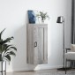 vidaXL Ντουλάπι Τοίχου Γκρι Sonoma 34,5 x 34 x 90 εκ. Επεξεργ. Ξύλο