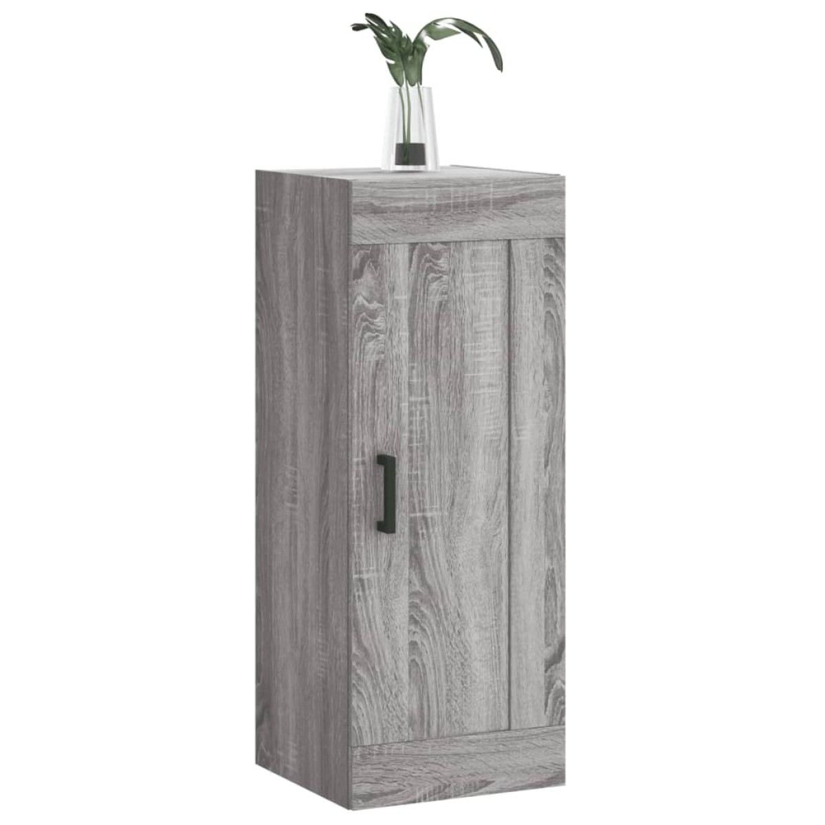 vidaXL Ντουλάπι Τοίχου Γκρι Sonoma 34,5 x 34 x 90 εκ. Επεξεργ. Ξύλο