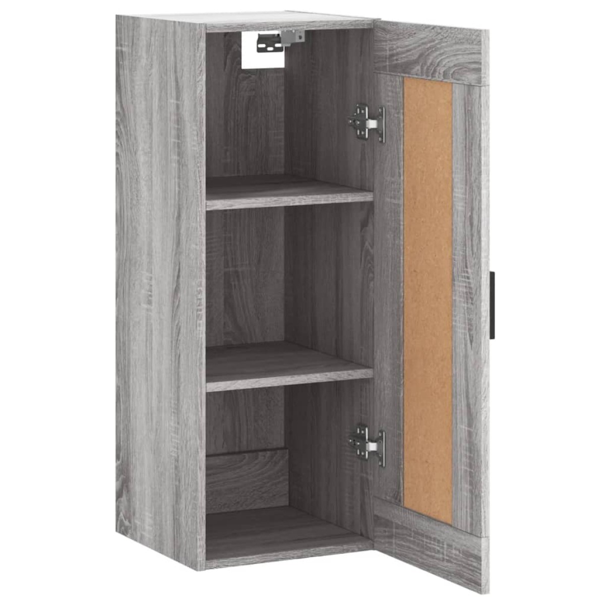 vidaXL Ντουλάπι Τοίχου Γκρι Sonoma 34,5 x 34 x 90 εκ. Επεξεργ. Ξύλο