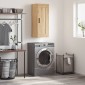 vidaXL Ντουλάπι Τοίχου Sonoma Δρυς 34,5 x 34 x 90 εκ. Επεξεργ. Ξύλο
