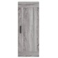 vidaXL Ντουλάπι Τοίχου Γκρι Sonoma 34,5 x 34 x 90 εκ. Επεξεργ. Ξύλο