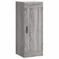 vidaXL Ντουλάπι Τοίχου Γκρι Sonoma 34,5 x 34 x 90 εκ. Επεξεργ. Ξύλο